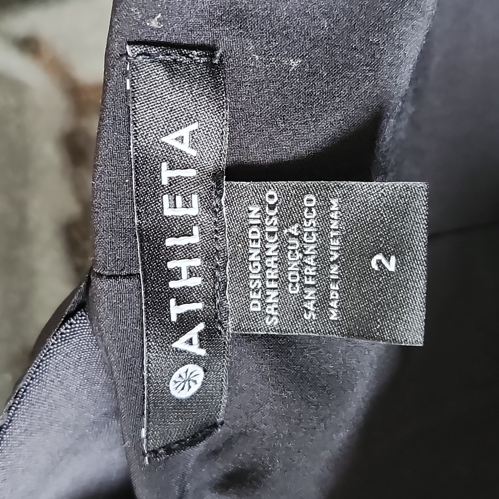 Athleta Savannah JumpSuit Black SzS - Picture 3 of 8